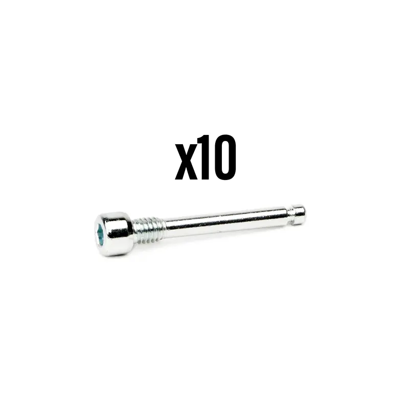 Goupille frein à disque M4 x 27 Elvedes pour Shimano XT-XTR, Magura MT2-4-6-8, Tektro et Formula Oro (lot de 10)