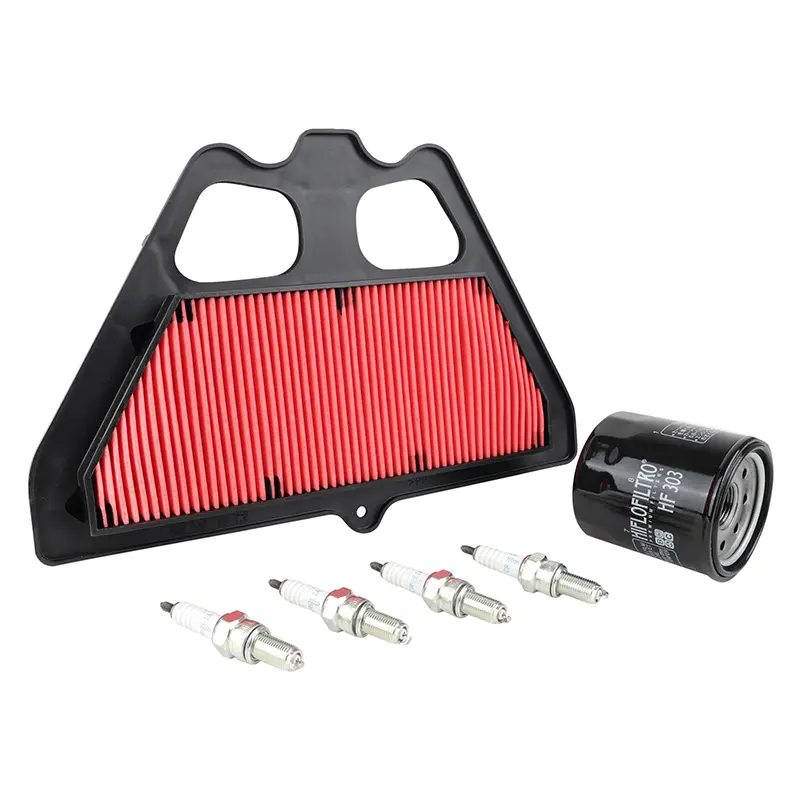 Wartungsset Motorrad Auswahl P2R premium adaptierbar Kawasaki Z900 2017+ (6 Teile)