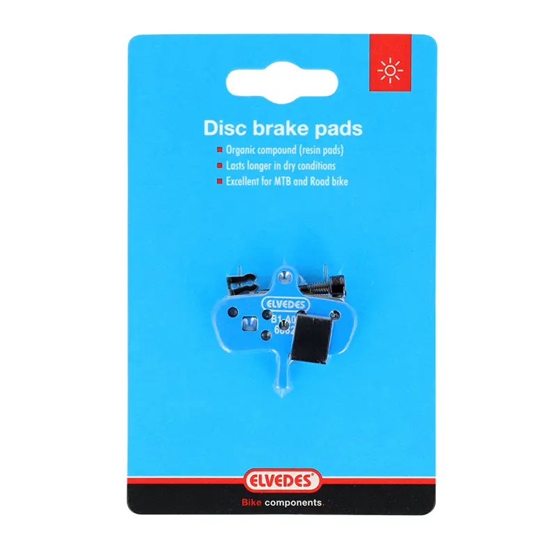 Plăcuțe frână MTB Elvedes code 5 organice moi — vederea 2