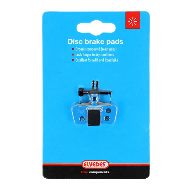 Plațete de frână MTB Elvedes Soft Organic pentru Avid-SRAM Guide/Elixir/Trail/XO (pereche) — vederea 2
