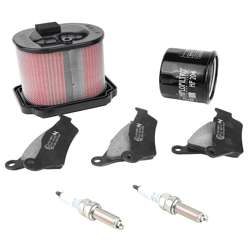 Kit entretien Sélection P2R Yamaha 700 XTZ Ténéré 2020-2022 plaquettes organiques 7 pièces
