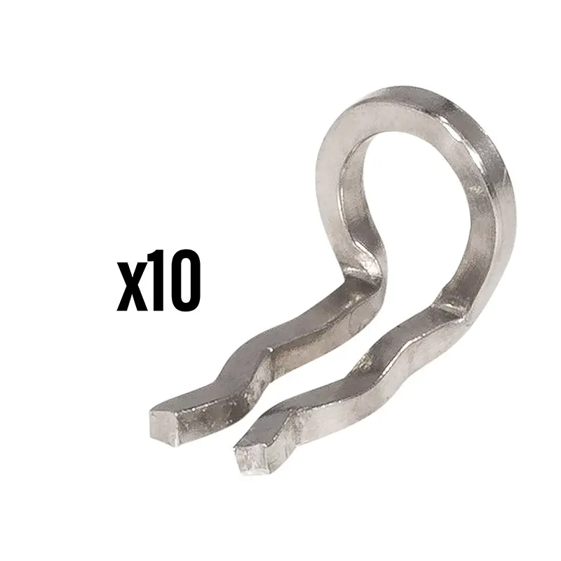 Clip de fixation plaquette de frein à disque Elvedes pour Shimano (lot de 10)