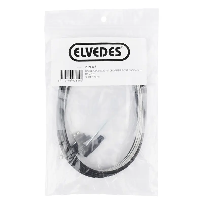 텔레스코픽 안장 포스트 및 포크 잠금용 ELVEDES 케이블-하우징 키트