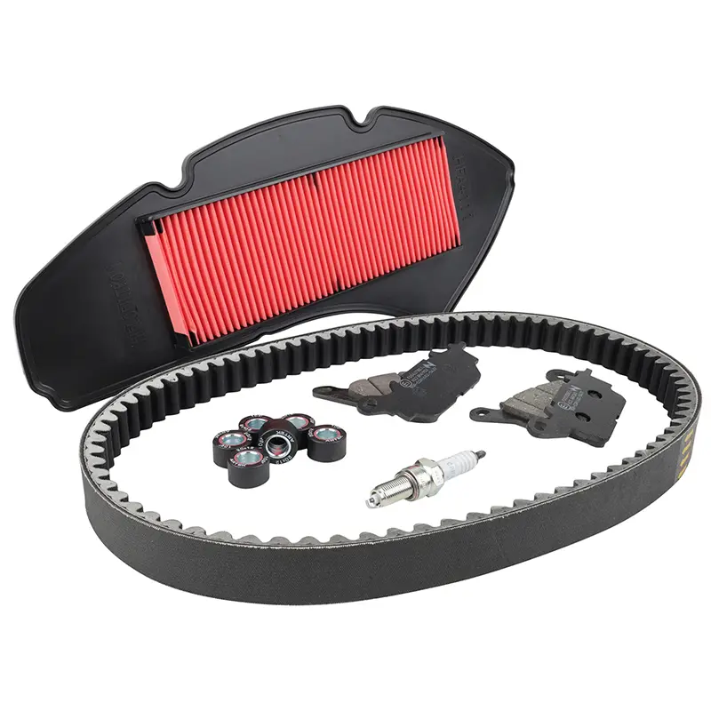 Kit entretien maxiscooter Yamaha N-Max 125 2015-2020 plaquettes organiques pack 6 pièces Sélection P2R Premium