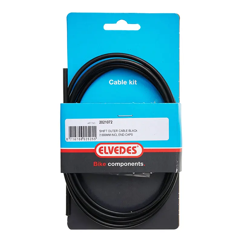 Gaine de dérailleur Elvedes noir 4,1 mm 2,00 m
