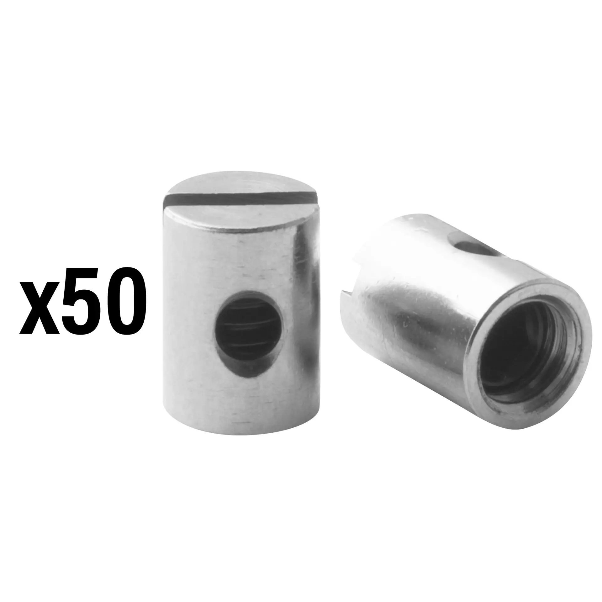 Serre-câble de frein Ø 5 mm L 7 mm laiton (lot de 50) Elvedes