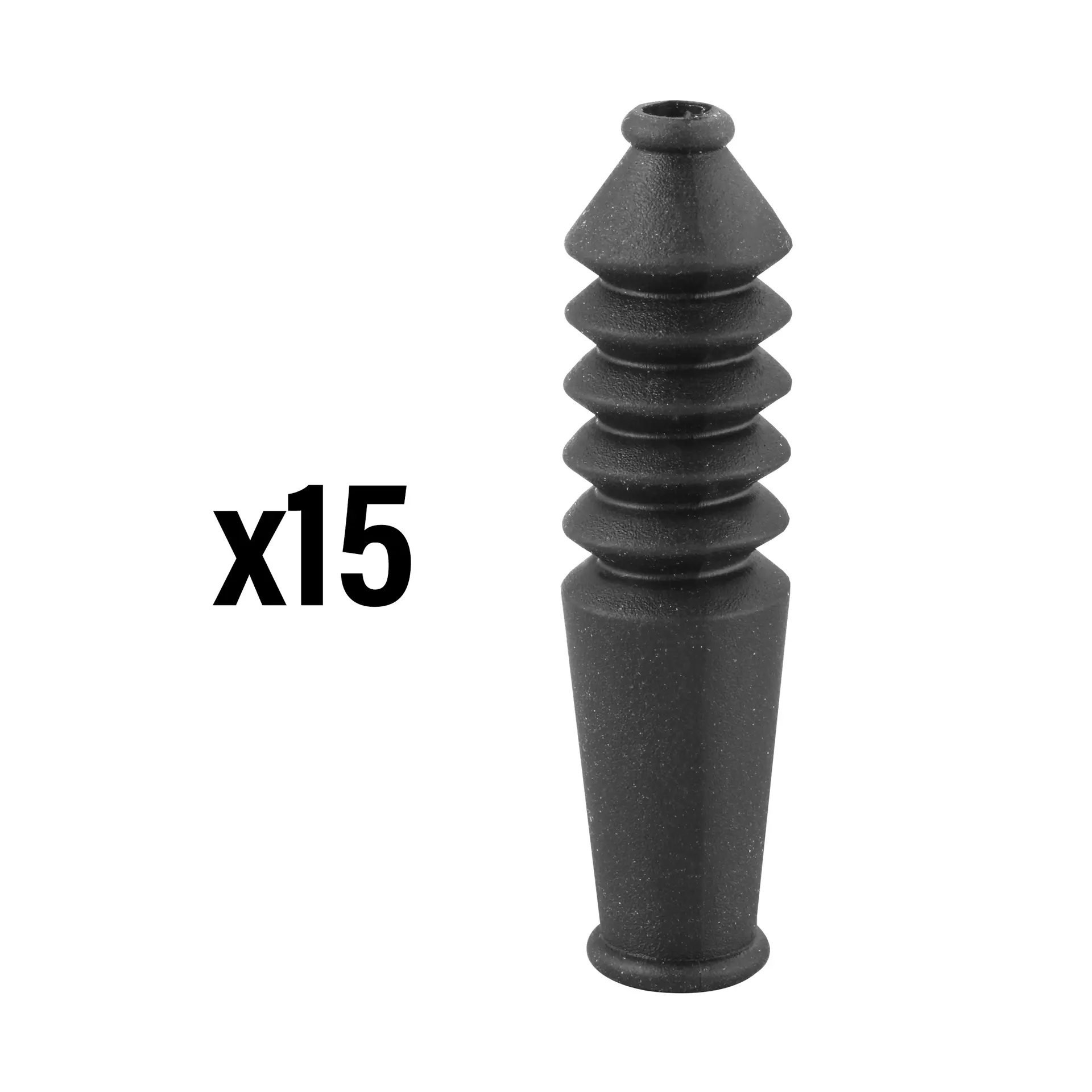 Manschette V-Brake Elvedes schwarz L 35 mm (Satz à 15)