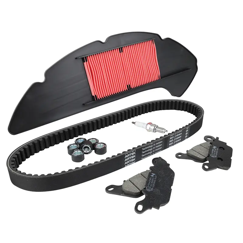 Kit entretien maxiscooter Yamaha 125 N-Max 2021+ plaquettes organiques (6 pièces) Sélection P2R Premium