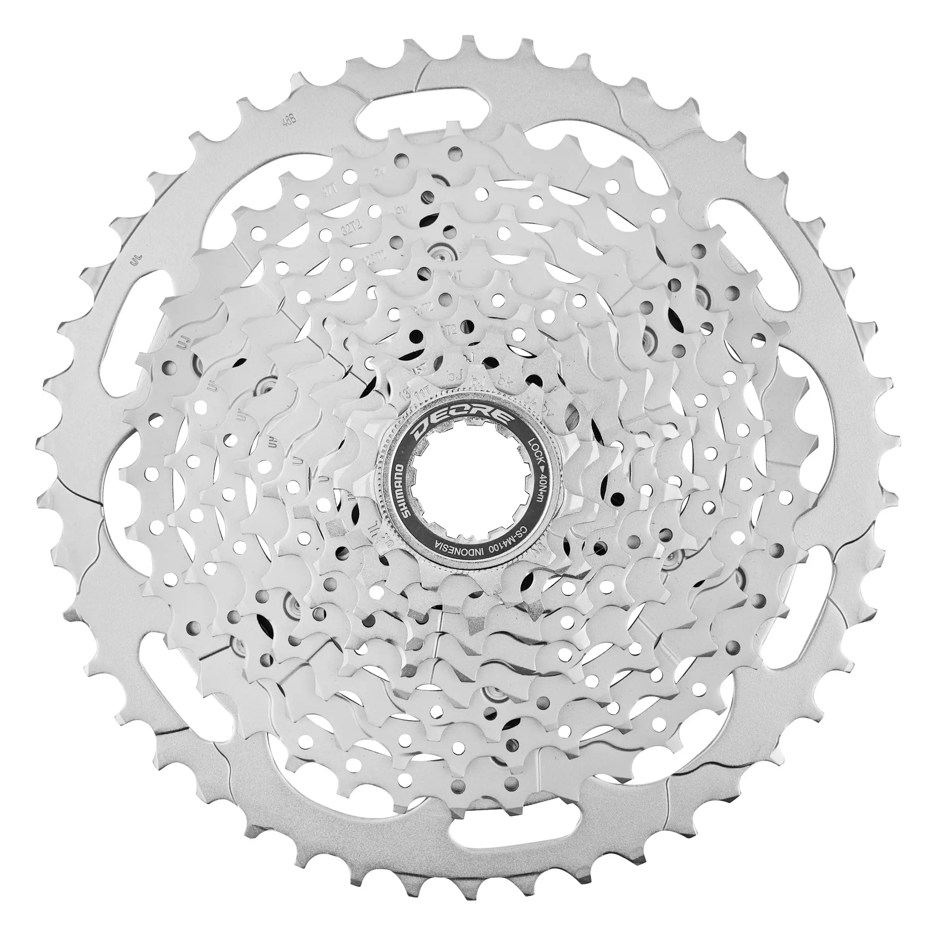 Cassette 10 vitesses Shimano Deore M4100 11-46
