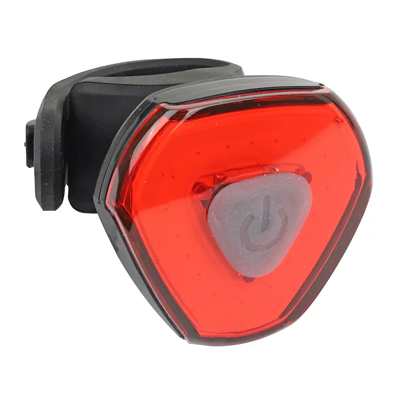 USB-aufladbare Newton LED Fahrrad-Rückleuchte für Sattelstütze schwarz