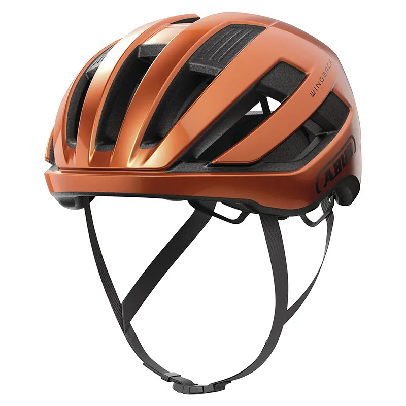 Fahrradhelm für Erwachsene Abus Wingback Goldfish orange glänzend Größe L (57-61 cm) — Ansicht 2