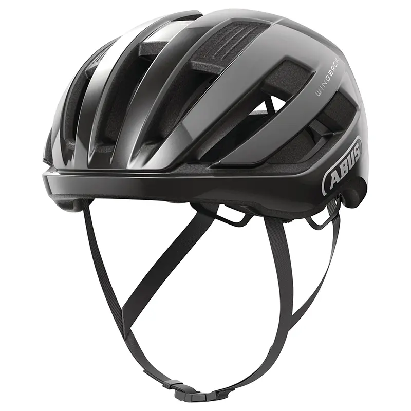 Volwassen fietshelm Abus Wingback Titan glanzend grijs maat S (51-55 cm) — zicht 2