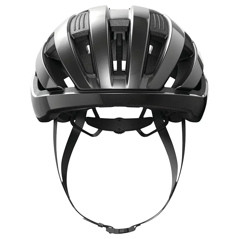 Volwassen fietshelm Abus Wingback Titan glanzend grijs maat S (51-55 cm) — zicht 3
