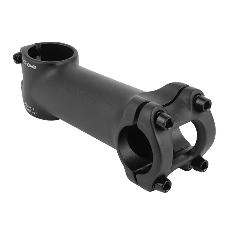 MTB-Vorbau Aluminium schwarz 25,4 mm 105 mm Gabelkonus 1"1/8 Winkel ±7° Sélection P2R