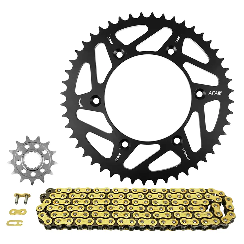 Kettensatz passend für Triumph 250 TF X 2024+ 520 13x48 (Kettenraddurchmesser 125-150-8.50) (Originaluntersetzung) - Afam