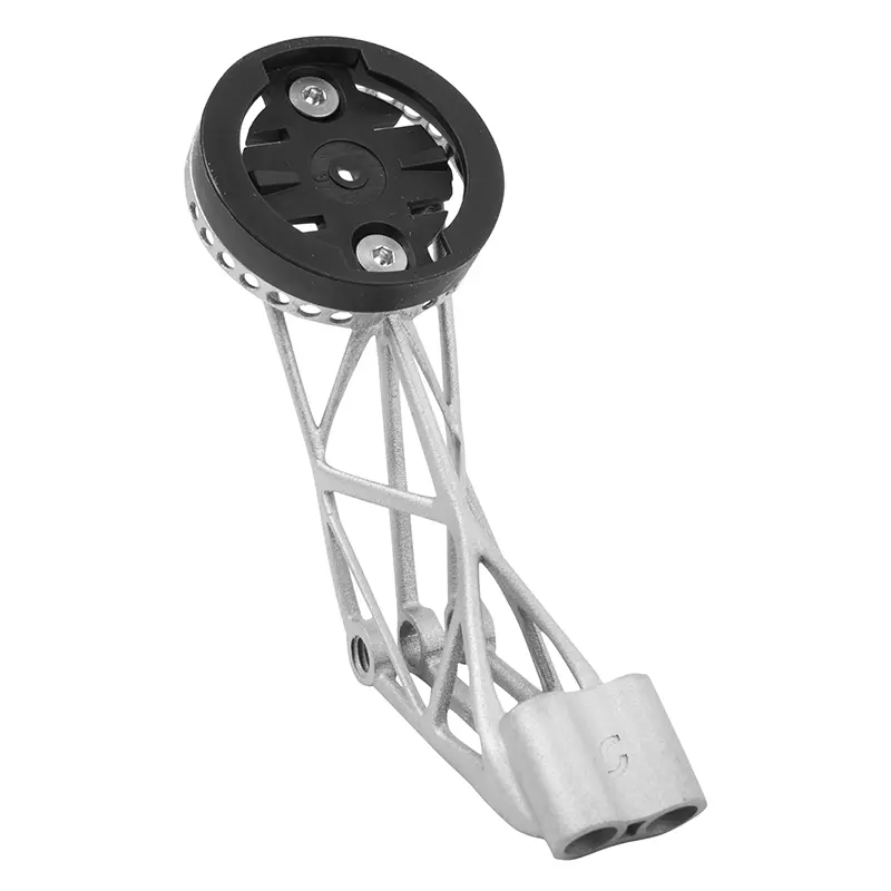 Support GPS - compteur - éclairage 3D titane fixation cintre combo Giant Génération 10 TCR compatible Garmin 1050