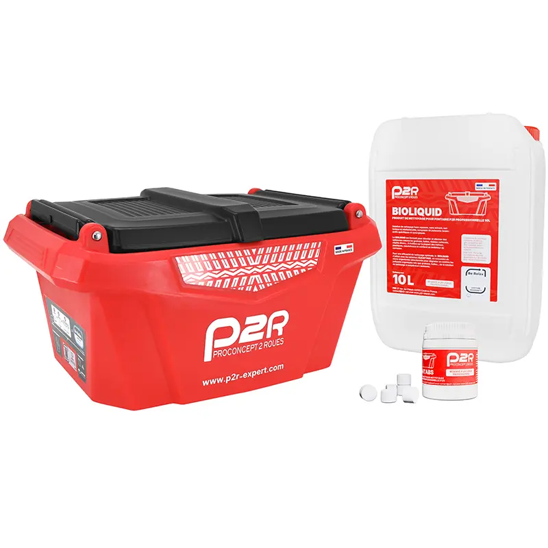 Fontaine de nettoyage professionnelle P2R bio mobile portable 10L