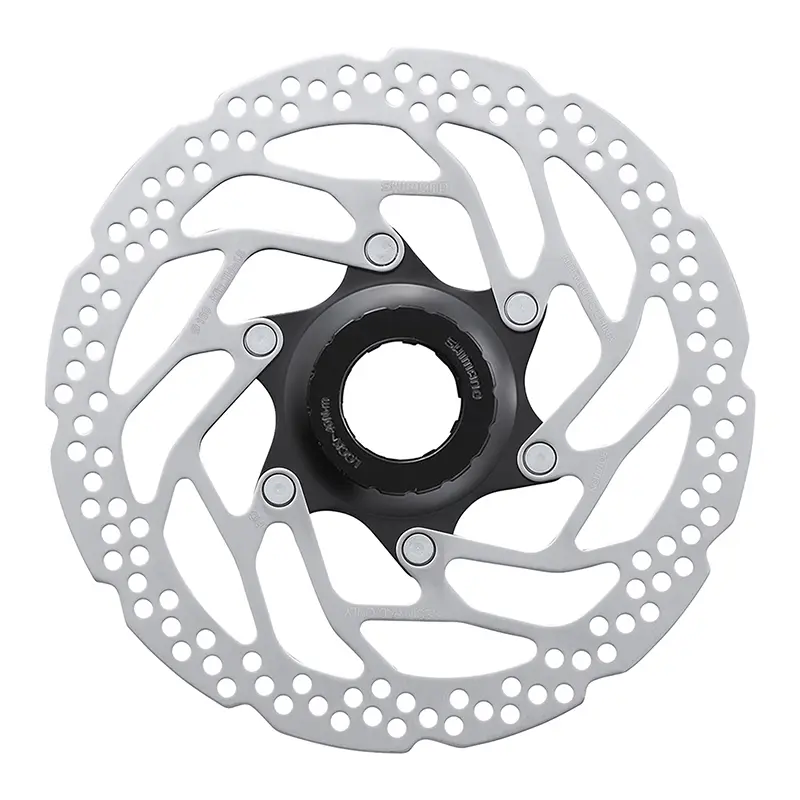 Disque de frein VTT Centerlock Shimano 160 mm Steps MT300 plaquettes résine