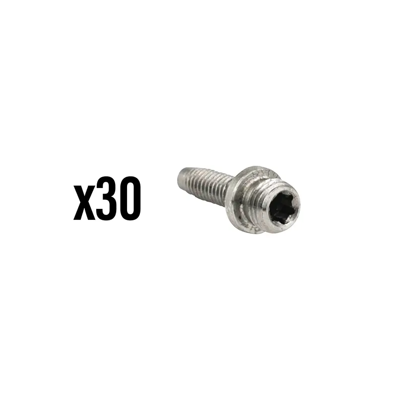 Raccord durite frein Elvedes insert pin compatible SRAM AV03-1 argent (lot de 30)