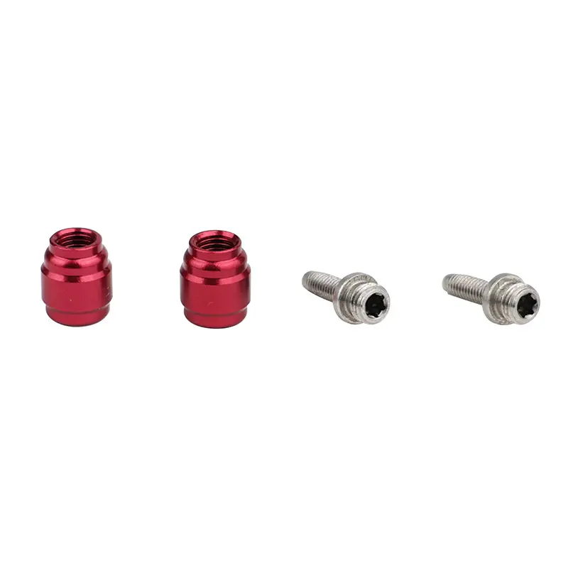 Raccord durite frein Elvedes olive et insert compatible SRAM Avid rouge