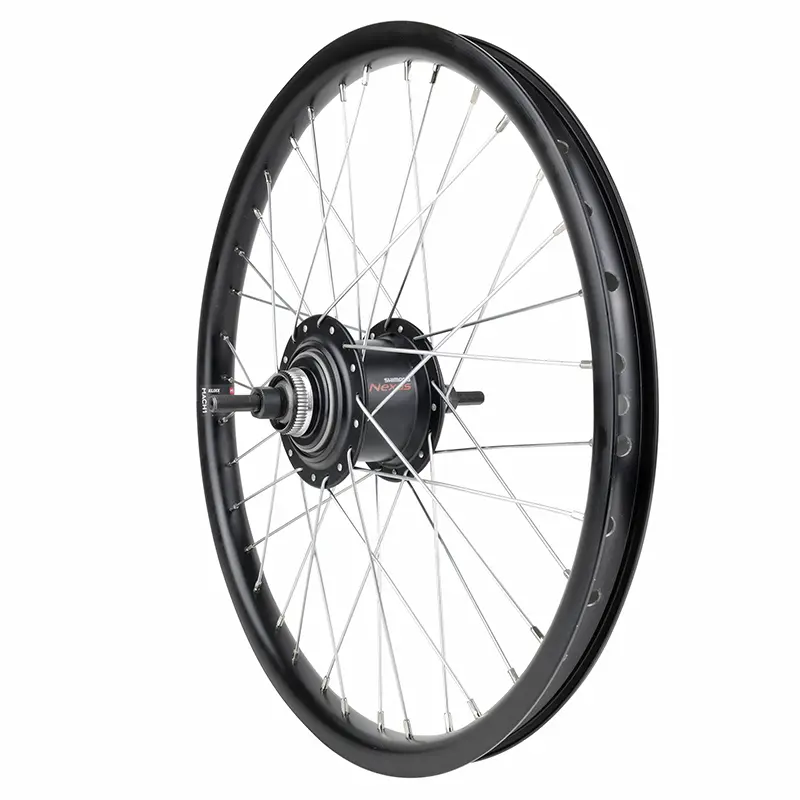 MTB Hinterrad 20" ER20 Doppelwandige Felge Nexus 7V Nabe Centerlock Bremse 36 Edelstahlspeichen Auswahl P2R