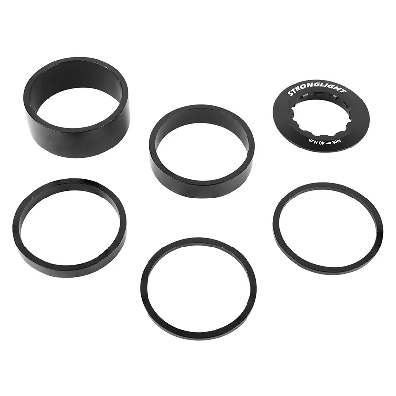 Kit adaptation monovitesse pignon 5 mm corps cassette Shimano Stronglight