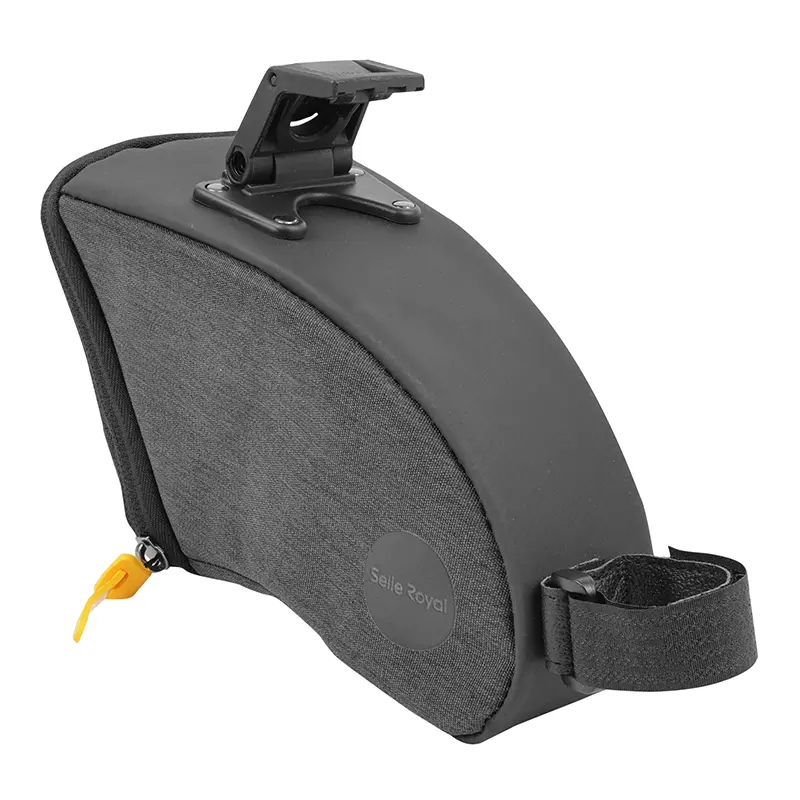Saddeltaske cykel Selle Royal Medium 1,2L sort montering Clip and Go — 2. billede