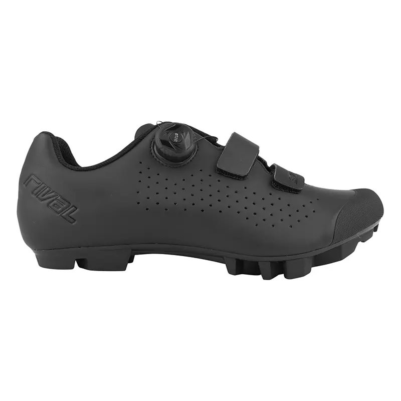 Chaussure Sidebike Rival noir T40 fixation BOA Velcro compatible Shimano (paire)