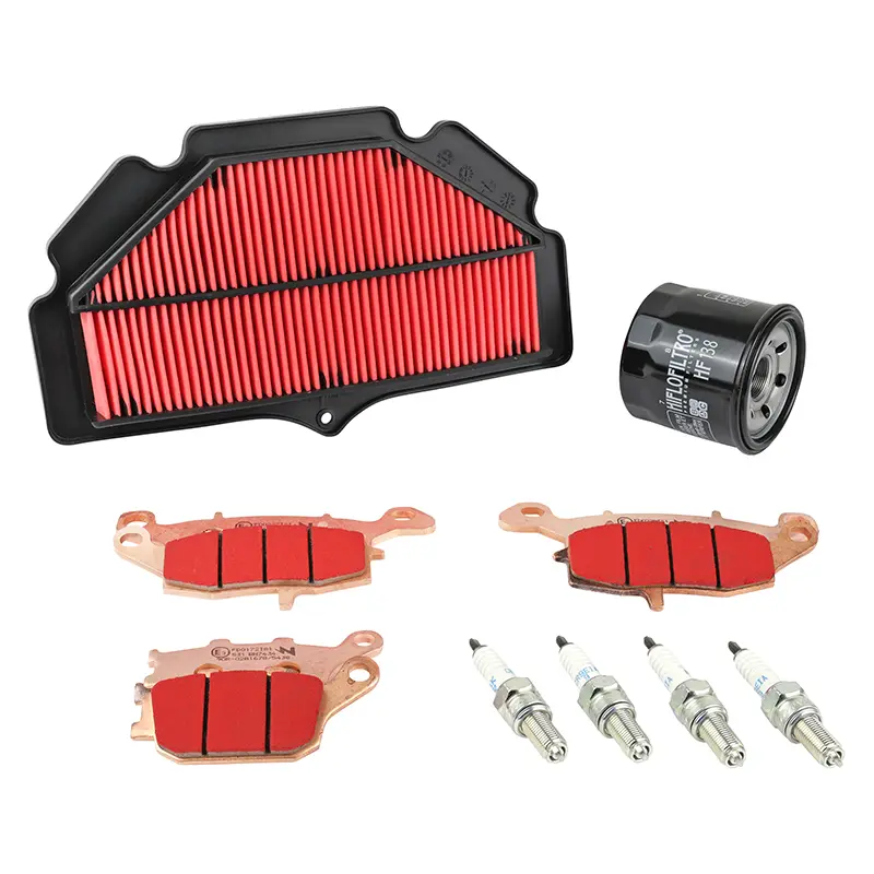 Kit entretien Suzuki GSR 750 2011-2016 plaquettes frittées - Sélection P2R Premium