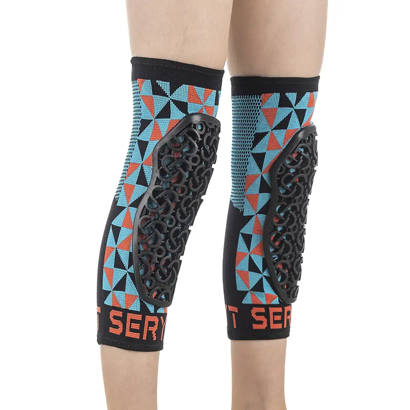 MTB-Knieschützer SERYT Junior Flow Arlequin antibakteriell S-M