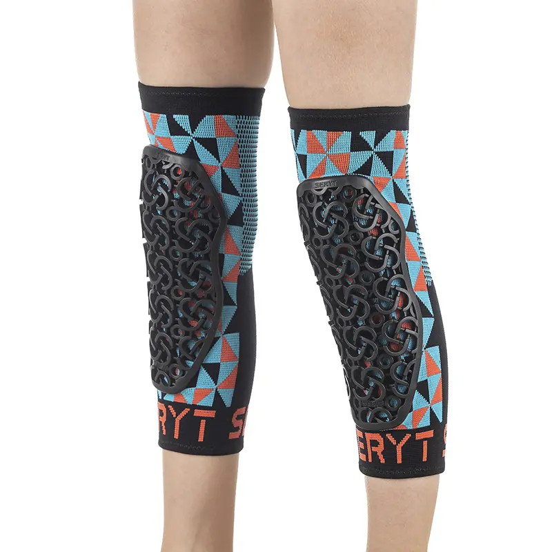 MTB-Knieschützer SERYT Junior Flow Arlequin antibakteriell S-M — Ansicht 6