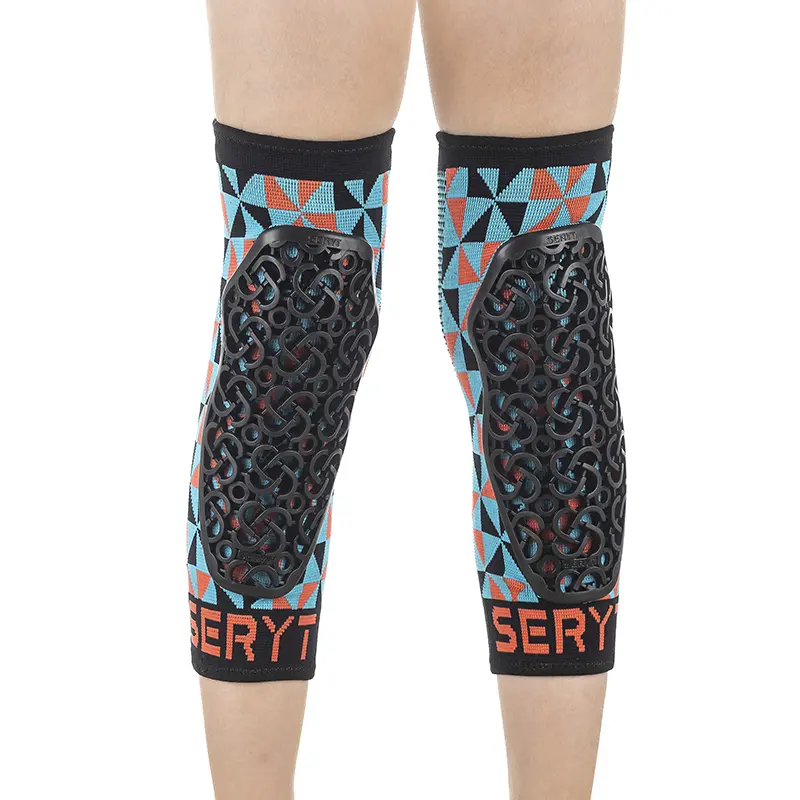 MTB-Knieschützer SERYT Junior Flow Arlequin antibakteriell S-M — Ansicht 7