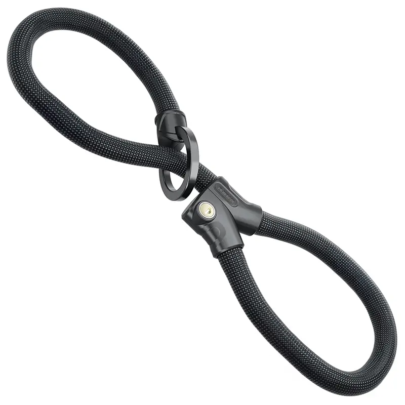 자전거 체인 자물쇠 키식 Abus Infinity Loop 1806 직경 6 mm 길이 140 cm 내장 잠금장치 보안 등급 6