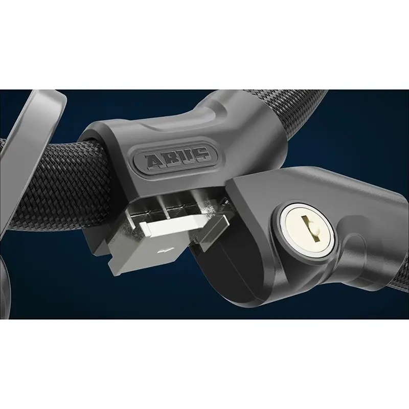 قفل دراجة سلسلة بمفتاح Abus Infinity Loop 1806 قطر 6 مم طول 110 سم — المنظر 3