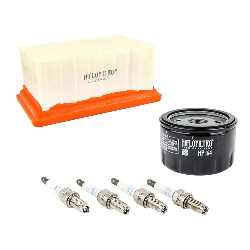 Kit entretien moto adaptable BMW R 1200 Nine-T 2013-2023 (pack 6 pièces) Sélection P2R Premium