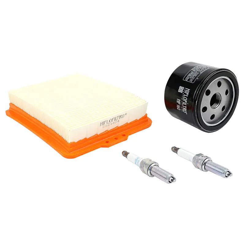 Kit entretien moto Sélection P2R premium adaptable BMW F 750 GS 2018-2023, F 850 GS Adventure 2017-2024, F 900 R, XR 2020+ (4 pièces)
