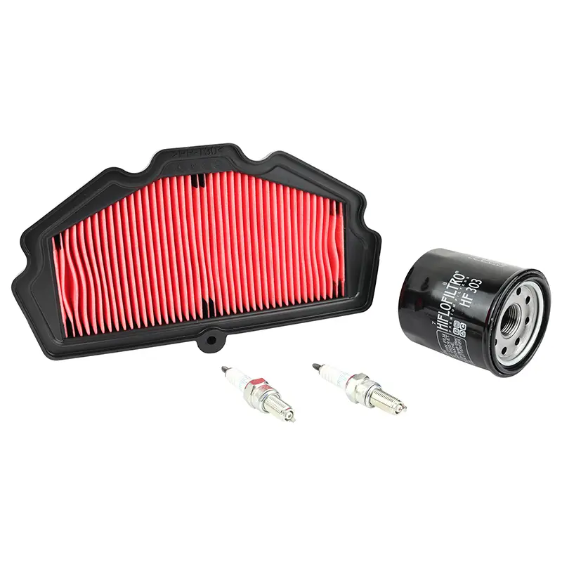 Kit entretien Sélection P2R premium Kawasaki 650 (Z650, Z650 RS, Ninja 650, Versys, Vulcan S) - 4 pièces