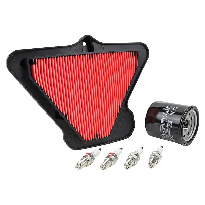 Motorrad-Wartungsset Auswahl P2R Kawasaki Ninja ZX-10R 2011-2015 (6 Teile)