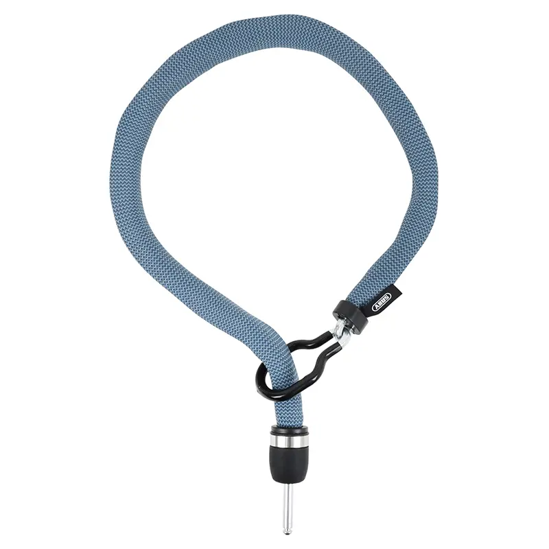 Abus ACH Superior 말굽형 자전거 체인 록 7mm 직경 1M 케이블 블랙