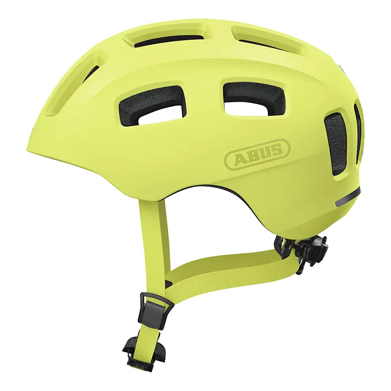Casque vélo junior ABUS Youn-I 2.0 jaune taille S (48-54cm)