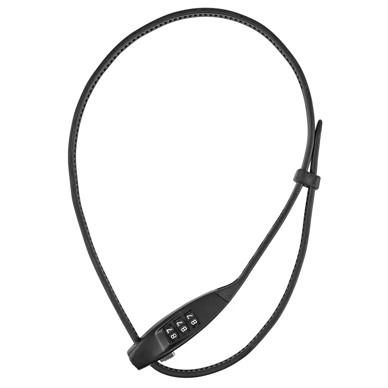بائیک لاک کیبل کمبینیشن Abus Combiflex Travel-Guard L 76 cm سیاہ
