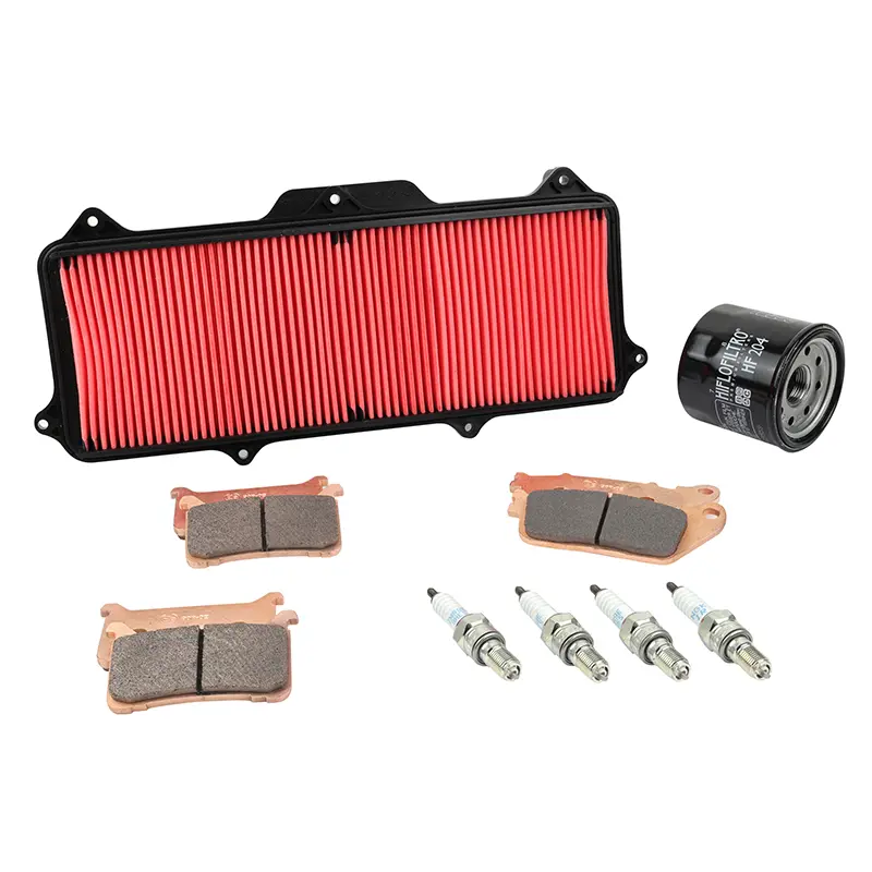 Kit entretien moto Sélection P2R Honda CB 1000 R 2018+ plaquettes métal fritté 9 pièces