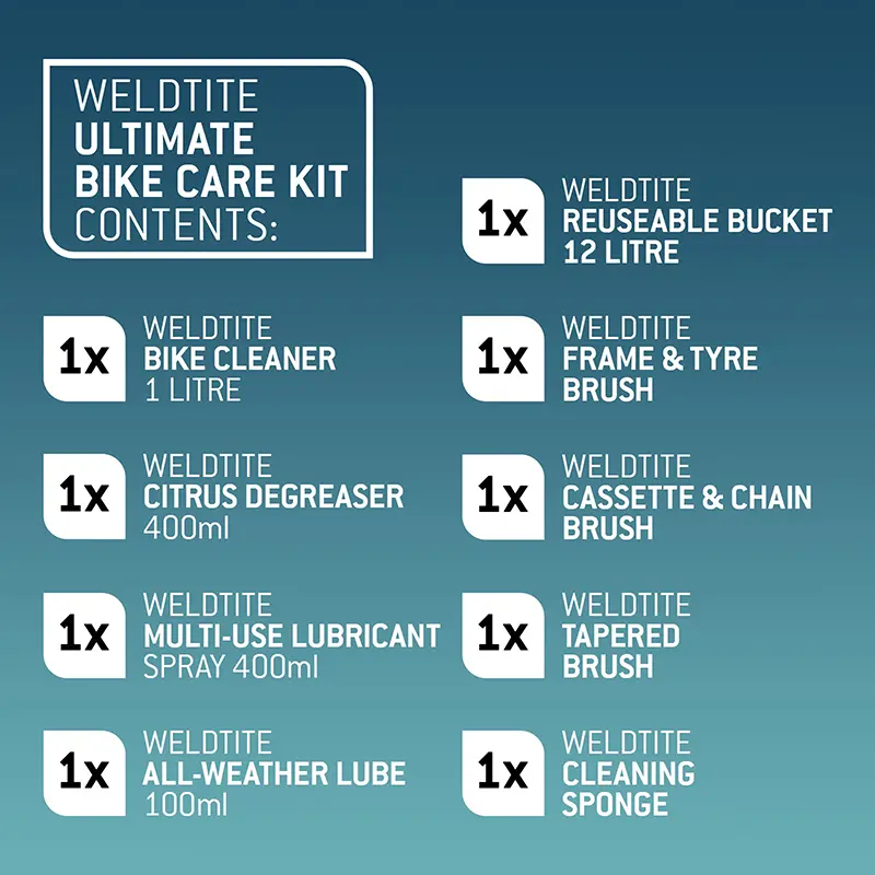 Komplettes Fahrradpflege-Set Weldtite Ultimate — Ansicht 6