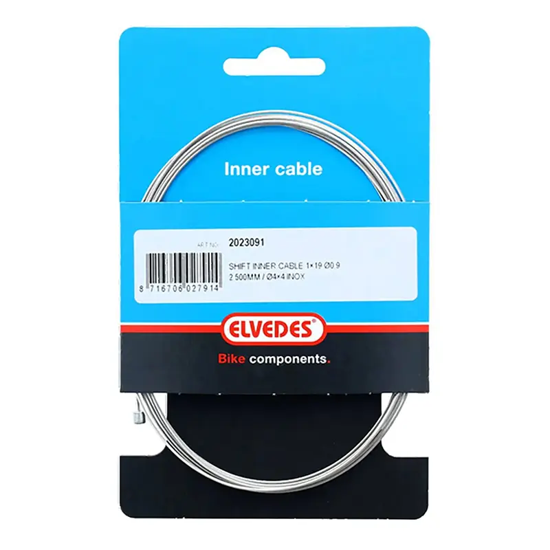 フォーク/ショックロックケーブル Elvedes ステンレス D0.9 mm L2.50 m