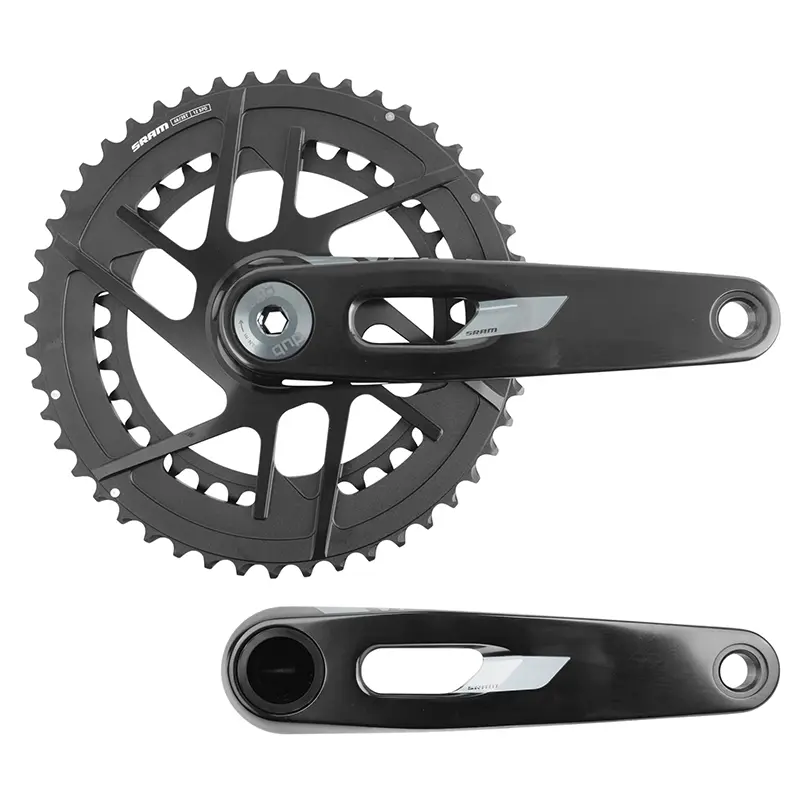 Pedalier route Sram 12V. rival alu gravel axe integre dub 170MM 48-35DTS entraxe plateaux 107MM (sans cuvettes)