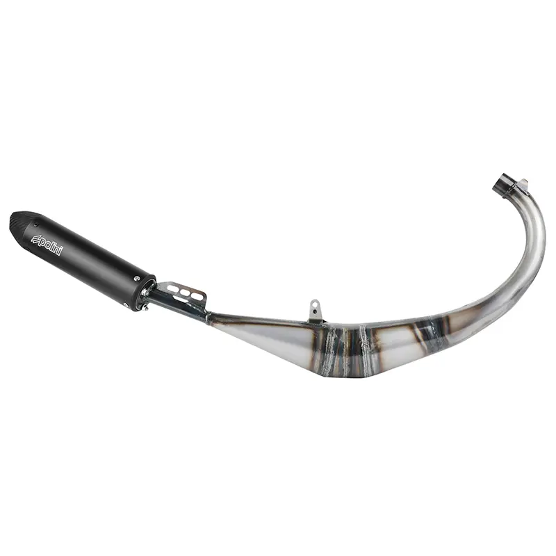 Silencieux Polini Evo 2 pour Derbi Senda DRD 50 AM6 passage bas noir