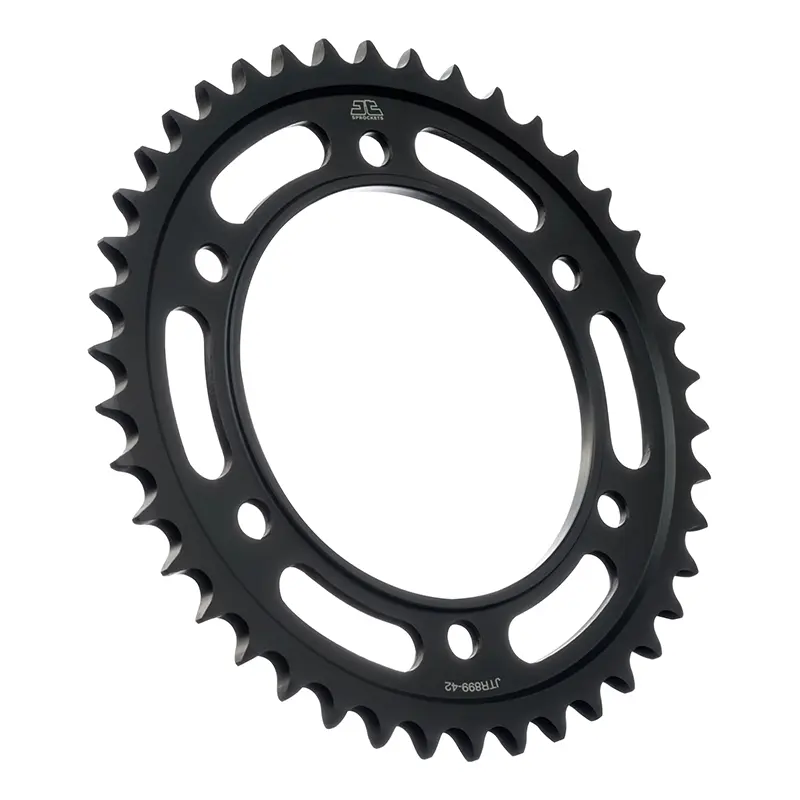 ترس دراجة نارية JT Sprockets قابل للتكيف لـ KTM 1290 Super Adventure, R, S, T 2015-2024، و 1190 Adventure, R 2013-2016 مقاس 525 بـ 42 سن فولاذ