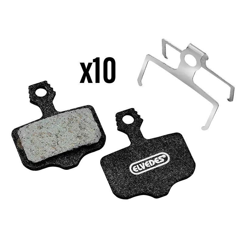Bremsbelag MTB Avid Elixir 9 - 7 - 5 - 3 - 1, CR - R, SRAM Via GT, HP4000, (Elvedes Medium - Semi-Metallic Organic) (Box 10 Paare)
