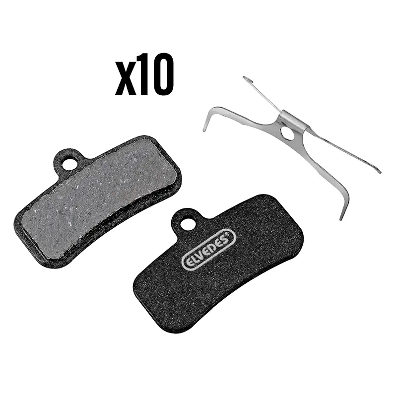 Plaquette de frein VTT shimano XTR M9120 XT m8120-m8020 SLX M7120 saint m820-m640-810, TRP, tektro (Elvedes medium - semi-metal organic) (box 10 paires)