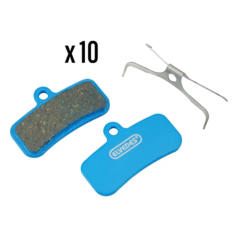 VTT Bremsbeläge Shimano XTR M9120 XT m8120-m8020 SLX M7120 Saint m820-m640-810, TRP, Tektro (Elvedes Soft Organic) (Box 10 Paare)